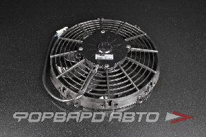 Вентилятор охлаждения универсальный 10" (255 мм) 12V "тянущий", производительность 1360 м³/ч / 802 CFM SPAL VA11-AP7/C-57A
