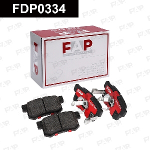 Колодки тормозные FAP FDP0334