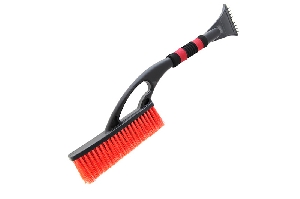 Щётка-смётка со скребком (60см) с мягкой ручкой AUTOVIRAZH AV-2124