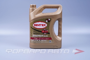Масло моторное 5W30 4л, PREMIUM 9000 A3/B4 (c) SINTEC 600103