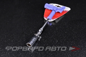 Ключ свечной D16мм с кард. шарниром (усиленный) AUTOVIRAZH AV-0116