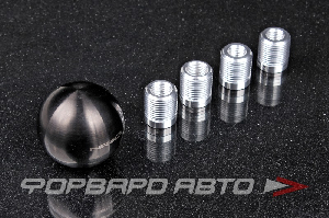 Ручка КПП BALL TYPE SHIFT KNOBS WEIGHTED BLACK/CHROME NRG SK-350BC