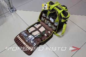 Набор для пикника на 4 персоны (с холодильником) HELIOS 