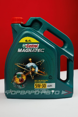 Масло моторное 5W30 5л, Magnatec Dualock A3/B4 (с) CASTROL 15E7B9