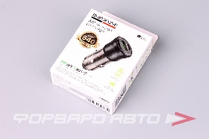 Устройство зарядное в прикуриватель,38W (PD20W+QC3.0), цвет черный BOROFONE BZ25