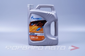 Масло моторное 15W40 5л, Super SG/CD (мин.) GAZPROMNEFT 2389901322