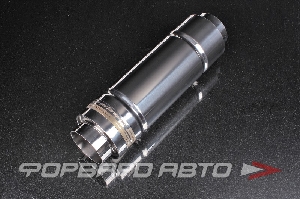 Глушитель Вход = 76 мм Выход = 76 мм Длина = 300 мм, нержавеющая сталь MPE 100x300x76