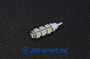 Лампа светодиодная 12V T10 13SMD белая KS-AUTO Т10 SMD 13