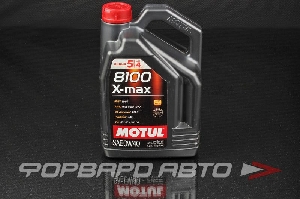 Масло моторное 0W40 4л, X-MAX 8100 SN/СF A3/B4 MOTUL 112708