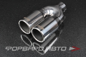 Насадка глушителя Вход = 58 мм Выход = 76 мм (один) длина = 240 мм PROSPORT RS-01635