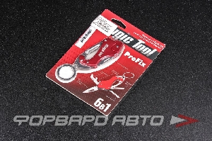 Мультитул-брелок "ProFix" 6-в-1 MAGIC TOOL 