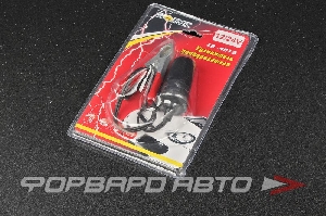 Переходник прикуривателя, крокодил-гнездо, ZORK 