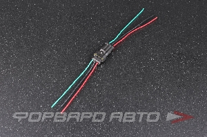 Разъем 3 провода герметичный гнездовой+штыревой  WH-3P-F