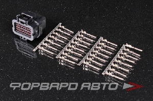 Разъем 34 way 22 AWG (SS10-SKT1) Superseal 1.0 Series PDM15/PDM30/M150/С127 (Keying 1) TE CONNECTIVITY TF34AS, TKA