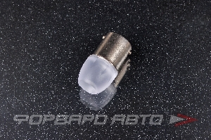 Лампа светодиодная 12V P21W S25 (R) 3 SMD диода  BA15s Белая SKYWAY S08201251