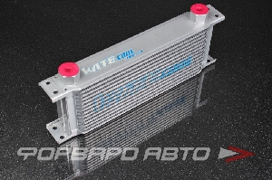 Радиатор масляный 250*110*50 14 рядов универсальный M18*1,5 (маслокулер / oil cooler) KATECOOL 