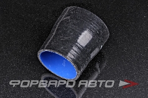 Патрубок силиконовый 76-85 мм, L=100 мм, 4 слоя армировки, чёрный FORA ASHU02-76>85