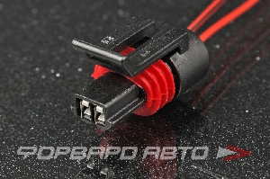 Разъем 2-х контактный датчику температуры охлаждающей жидкости, давления масла (с проводами) CARGEN AX316