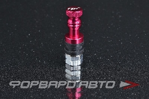 Ниппель сборный алюминиевый красный Tuning Valves NEW Design TPI TPI-V11