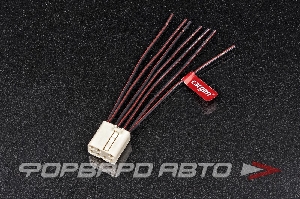 Разъем 7 проводов к кнопке стеклоподъемник, к выключателю аварийной сигнализации, с проводами (165) CARGEN AX335