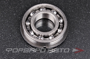 Подшипник 25*52*15 (шариковый), открытый с проточкой KG 6205-NR