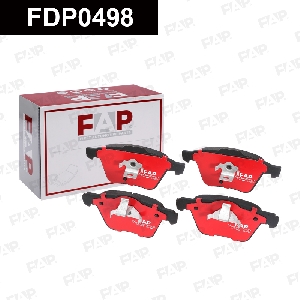 Колодки тормозные FAP FDP0498