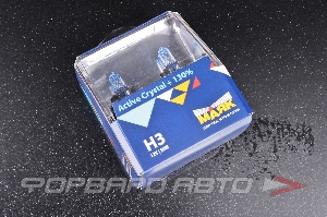 Лампа H3 12V 55W PK22s Active Crystal +130% МАЯК 72320AC+130