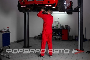 Комбинезон автомеханика красный WORKMAN 96 Cloth Япония  (M) ВОРКМАН (WORKMAN) 49056