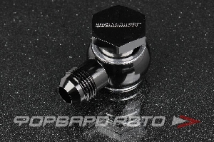 Болт BANJO М22*1,5 мм и фитинг AN8 для радиатора масляного, черный AUTOBAHN88 