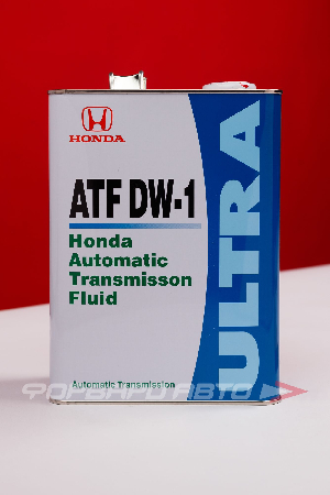 Масло для АКПП 4л, ATF DW-1 (ж/б) HONDA 08266-99964