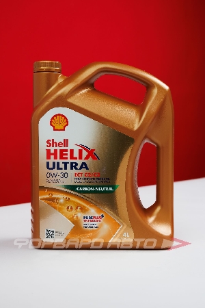 Масло моторное 0W30 4л, HELIX ULTRA ECT C2/C3 SHELL 550046306