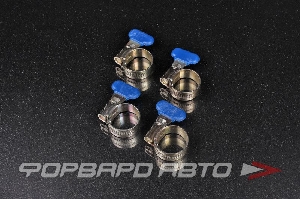 Хомут червячный 19-25мм "бабочка" (4шт) блистер ФОРА ЭКСПЕРТ 