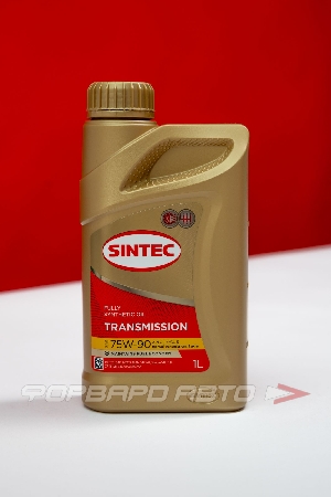 Масло трансмиссионное 75W90 1л, ТМ4 GL-4/GL-5  (с) SINTEC 963354