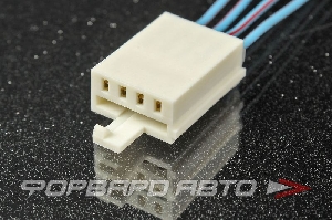 Разъем 4-х контактный заднего фонаря (с проводами) CARGEN AX329