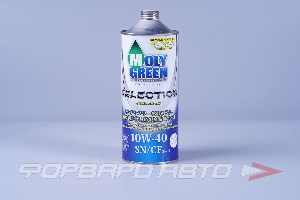 Масло моторное 10W40 1л, SELECTION SN/CF MOLY GREEN 0470144