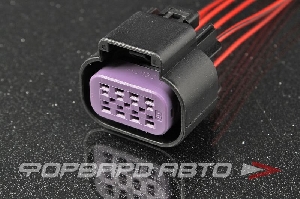 Разъем 6-ти контактный дроссельной заслонки (с проводами) CARGEN AX431