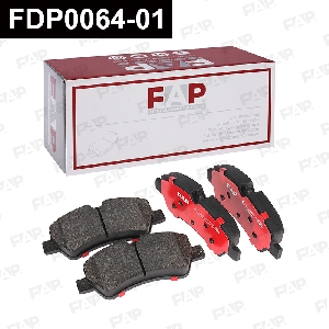 Колодки тормозные FAP FDP0064-01
