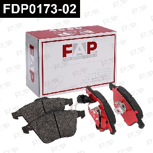 Колодки тормозные FAP FDP0173-02