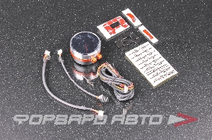 Датчик напряжения сети, вольтметр 8V-18V 52 мм PRO3, Black Face LED SHADOW SW15177-20