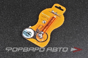 Манометр для проверки давления в шинах (брелок) до 3,5атм AIRLINE APR-L-01