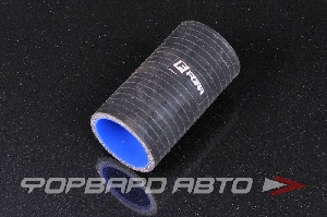 Патрубок силиконовый 45 мм, L=100 мм, 4 слоя армировки, чёрный FORA ASHU01-45-STR