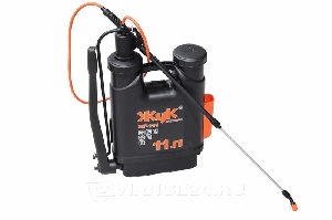 Опрыскиватель ранцевый гидравлический 11 л.  (пластик, алюминий) телескопический, 2 ремня (606х430х136 мм) ЖУК ОГ-111