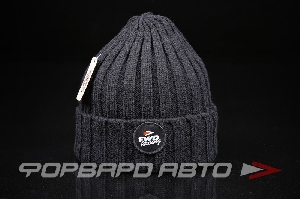 Шапка вязаная "FWD", черная ФОРВАРД АВТО 