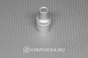 Головка торцевая 9мм 1/2" 12-гр АРСЕНАЛ S1212-9
