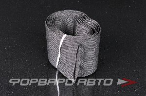 Оплетка 25-50 мм, рулон 1,8 м, черная (Fabric Heat Shrink 1.97") TECHFLEX 