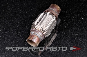 Гофра глушителя 35*150 (Interlock) трехслойная EuroEx 35x150il