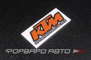 Наклейка KTM малая RACING STYLE 