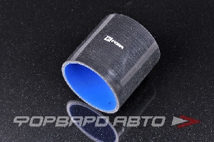 Патрубок силиконовый 89 мм, L=100 мм, 4 слоя армировки, чёрный FORA ASHU01-89-STR