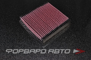 Фильтр воздушный в штатное место 210*210*40 мм, LADA, для автомобиля ВАЗ, красный K&N 33-2003