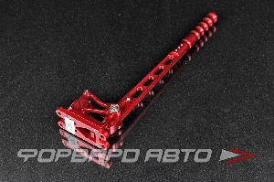 Ручник гидравлический 480 мм, без цилиндра, фрезерованный, красный DK LAB 480-R